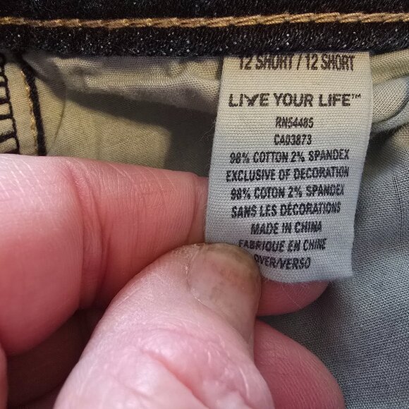 American Eagle Stretch Favorite Boyfriend Jeans Size 12 Short - Picture 8 of 8